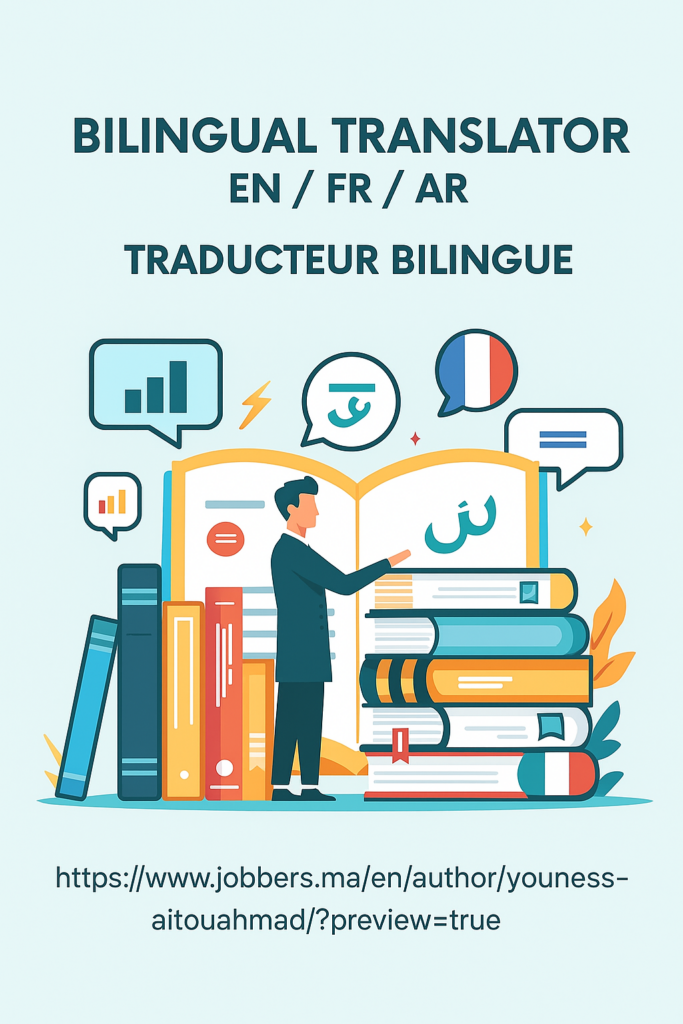 Bilingual Translator & Copywriter (English / French / Arabic) - portfolio - 0
