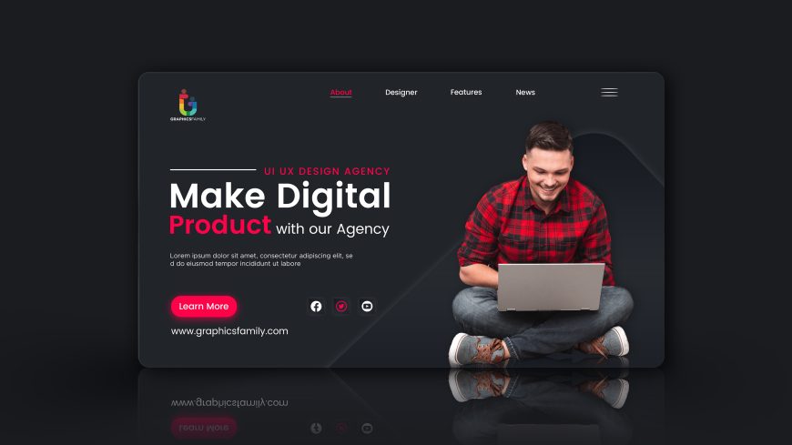I will create a professional landing page for your business , or a professional portfolio for you in less than a week - portfolio - 0