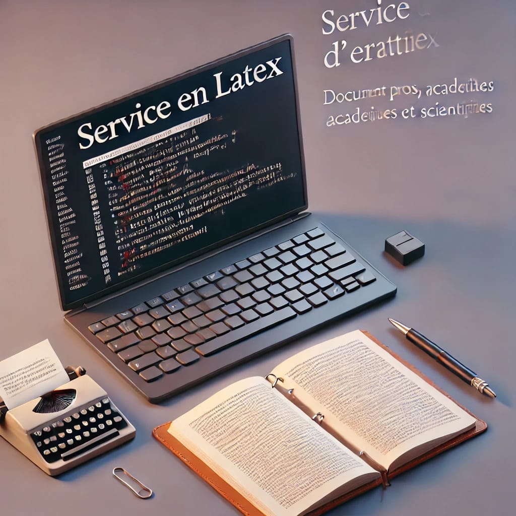 je vais ecrire ton document latex avec un bon prix - portfolio - 0