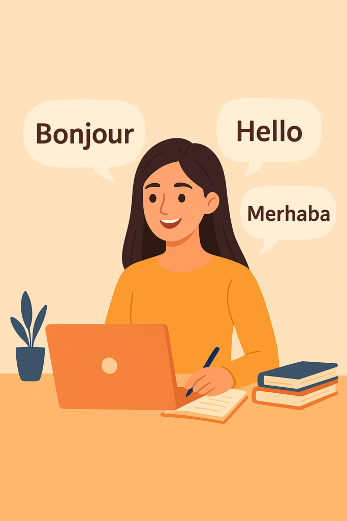 طالبة طموحة متقنة للفرنسية والإنجليزية، أقدم خدمات ترجمة وكتابة بسرعة وجودة عالية. - portfolio - 0