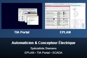 Automaticien & Concepteur Électrique | Spécialiste Siemens – EPLAN, TIA Portal, SCADA - portfolio - 0