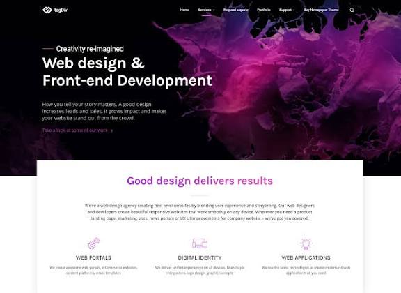 سأقوم بإنشاء واجهة مستخدم احترافية ومتجاوبة لأي موقع باستخدام HTML, CSS وJavaScript. - portfolio - 2