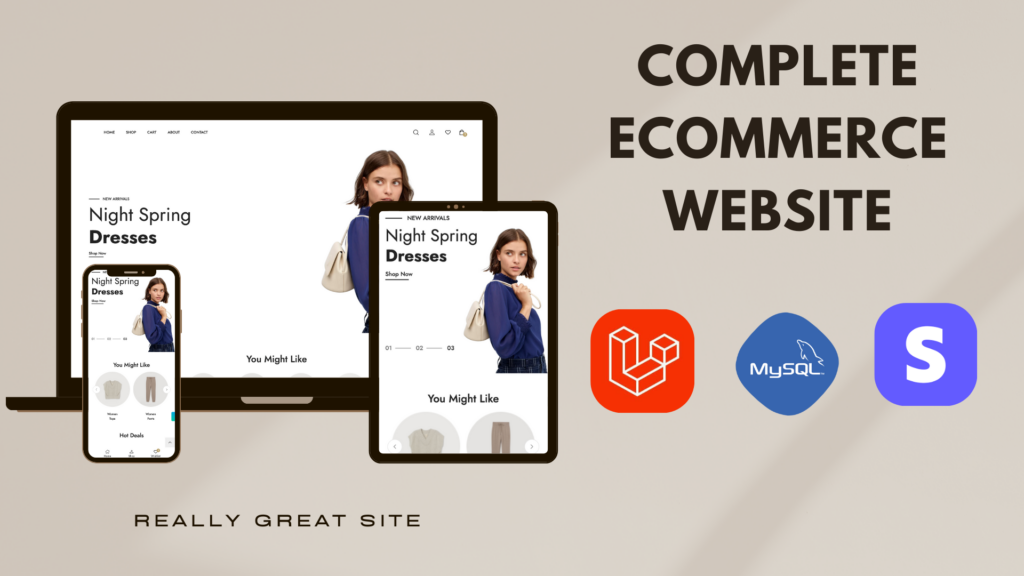 You will get a custom Laravel Blade ecommerce website with CoD - portfolio - 0