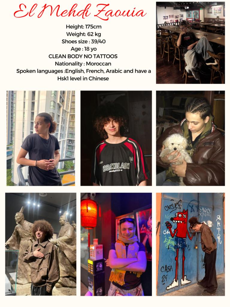 Si vous êtes sur CASA est que vous avez besoin dun jeune mannequin,vous pouriez me Contacter - portfolio - 1