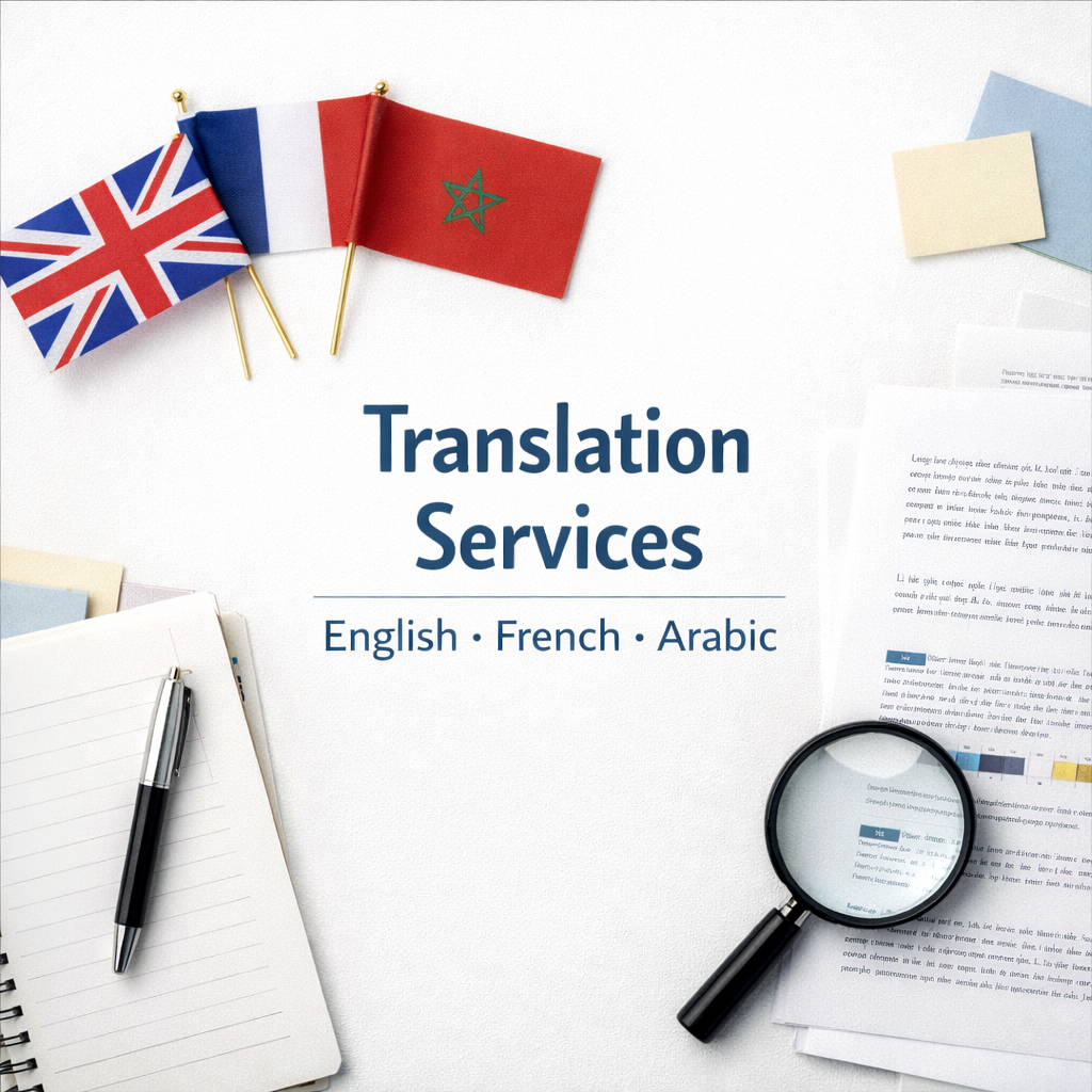 Translation EN ⇄ AR⇄ FR - portfolio - 0