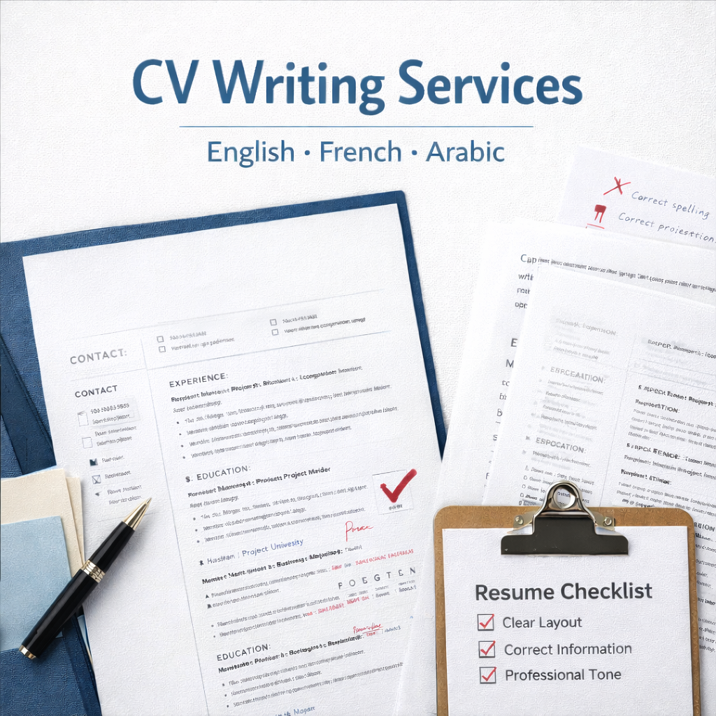 CV Editing & Translation - portfolio - 0