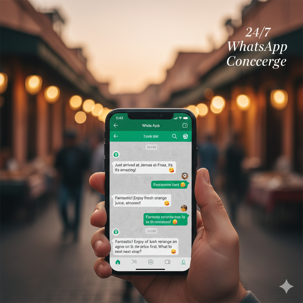 24/7 Marrakech WhatsApp Support & Digital Concierge - portfolio - 0