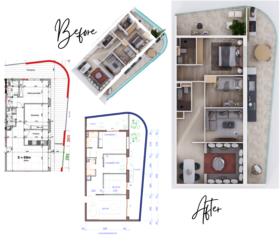 Offre de service – Conception 2D & 3D Architecture (Travail à distance) - portfolio - 0