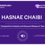 Competitive Analysis and Keyword Research