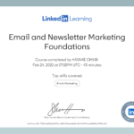 Email and Newsletter Marketing Foundations