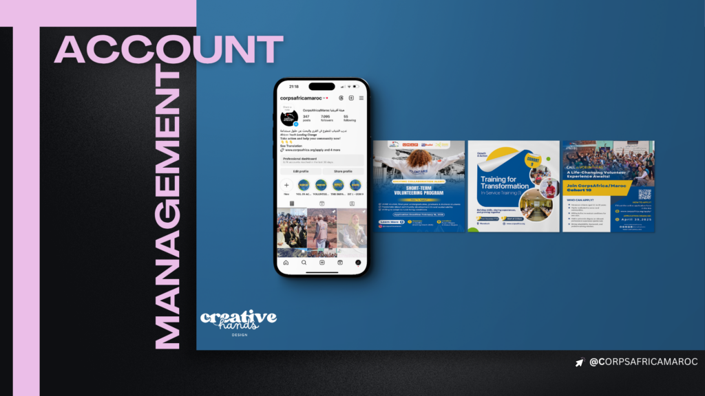 I will manage your social media and create professional designs - portfolio - 1