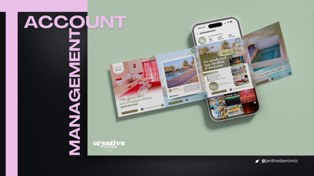 I will manage your social media and create professional designs - portfolio - 2