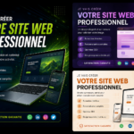 je vais créer votre siteweb en 4jours