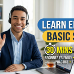 I will teach beginners English
