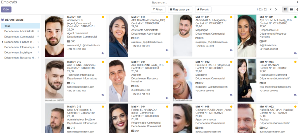 Intégration de l'ERP Odoo - portfolio - 0