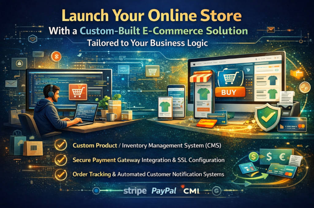 End-to-End E-commerce Development & Payment Gateway Integration - portfolio - 0