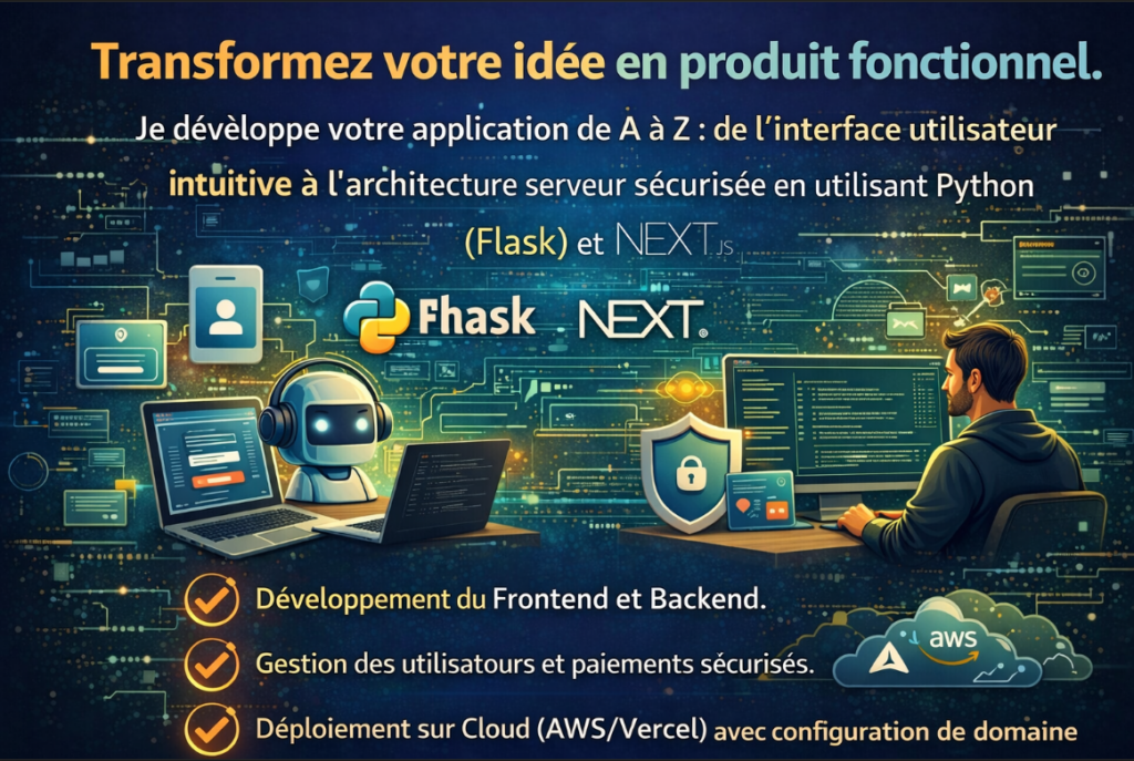Développement d'Applications SaaS et MVP sur mesure. - portfolio - 0