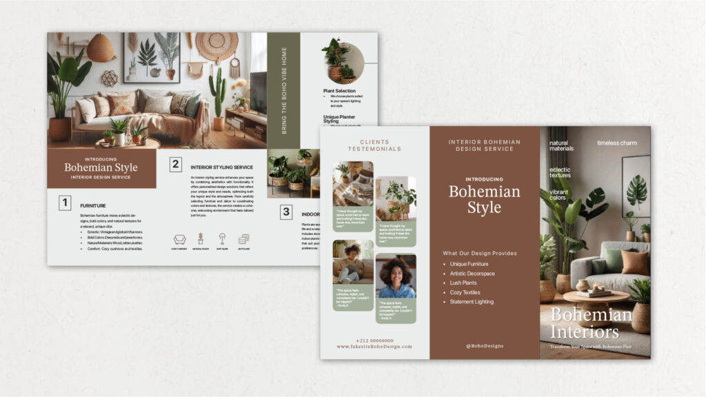 Je conçois une brochure professionnelle et attractive pour votre entreprise - portfolio - 2