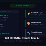 I will create custom AI prompts for ChatGPT, Midjourney & Claude