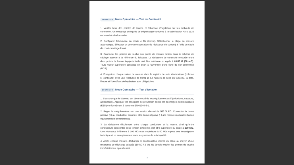 je traduis vos documents aéronautiques et qualité FR/AR/EN — Échantillon gratuit - portfolio - 0