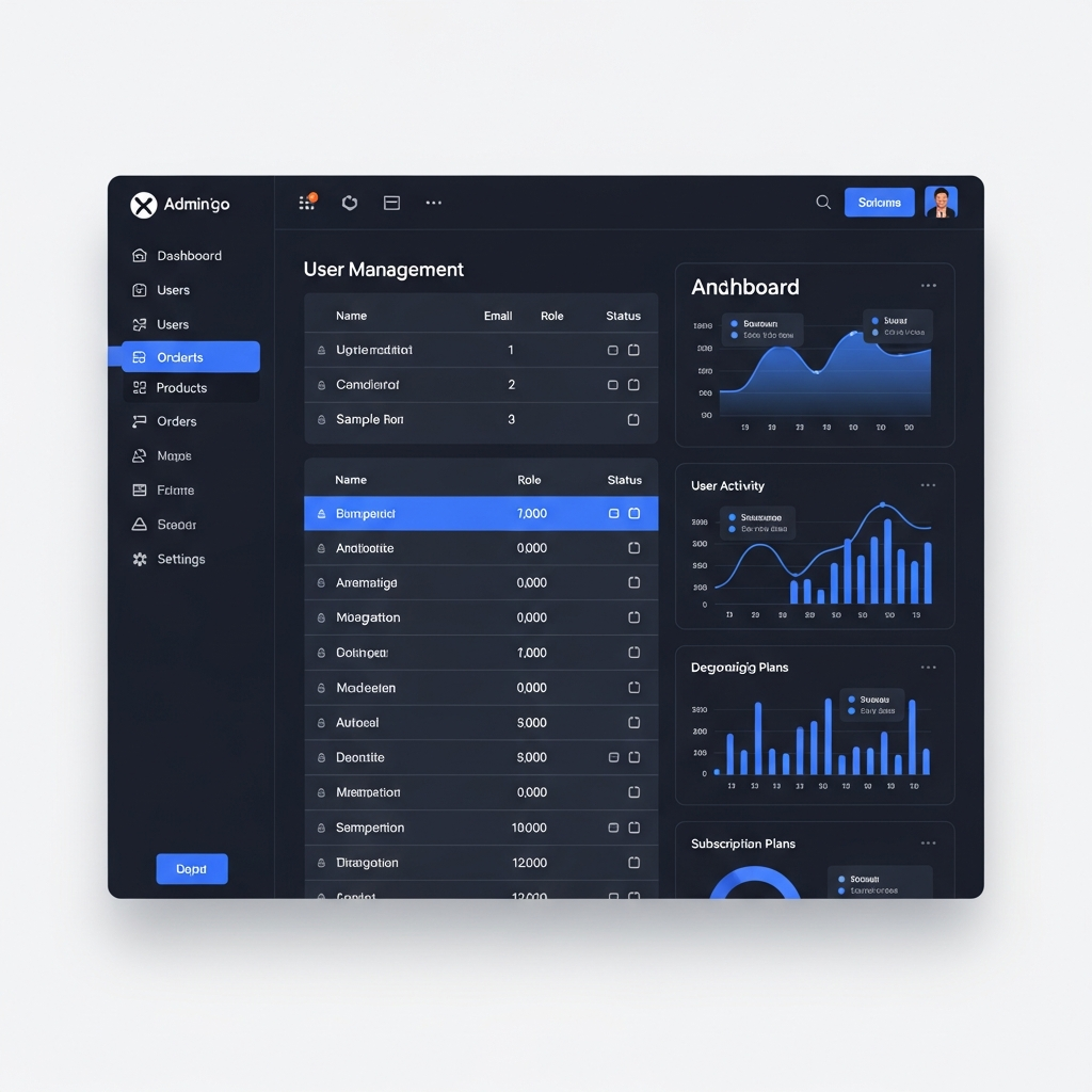 Custom Business Dashboards & Admin Panels - portfolio - 1