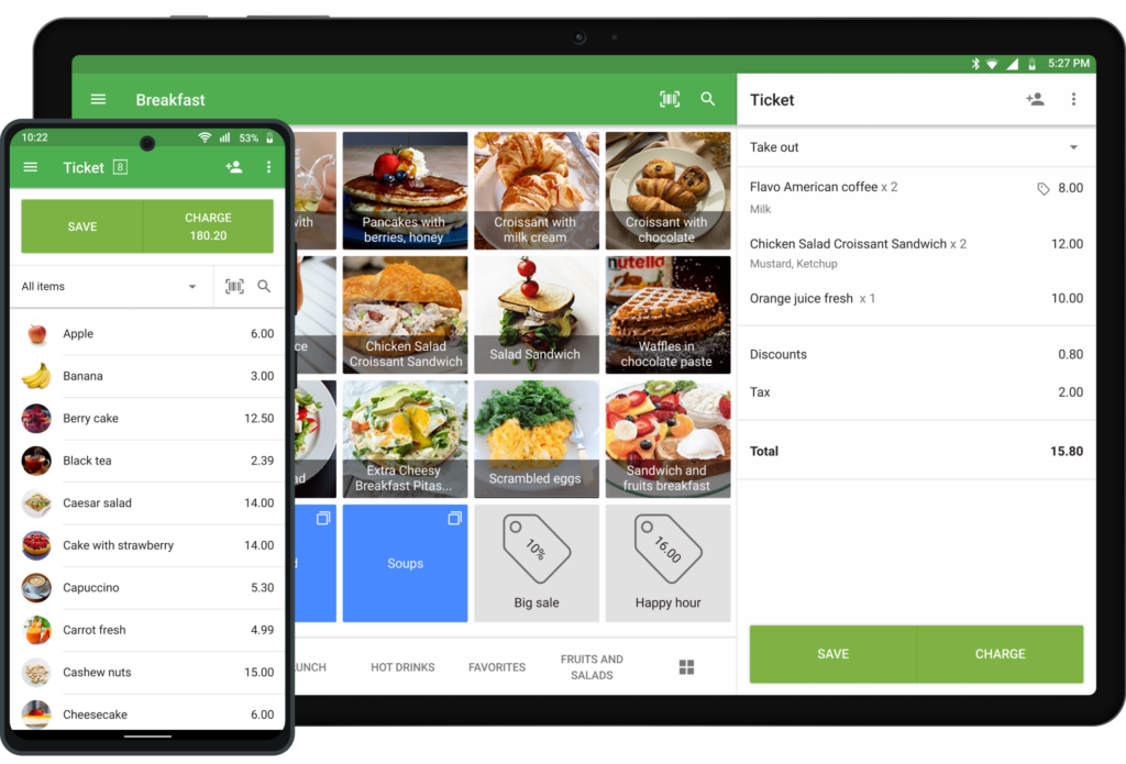Conception de POS mobile et Desktop - portfolio - 0