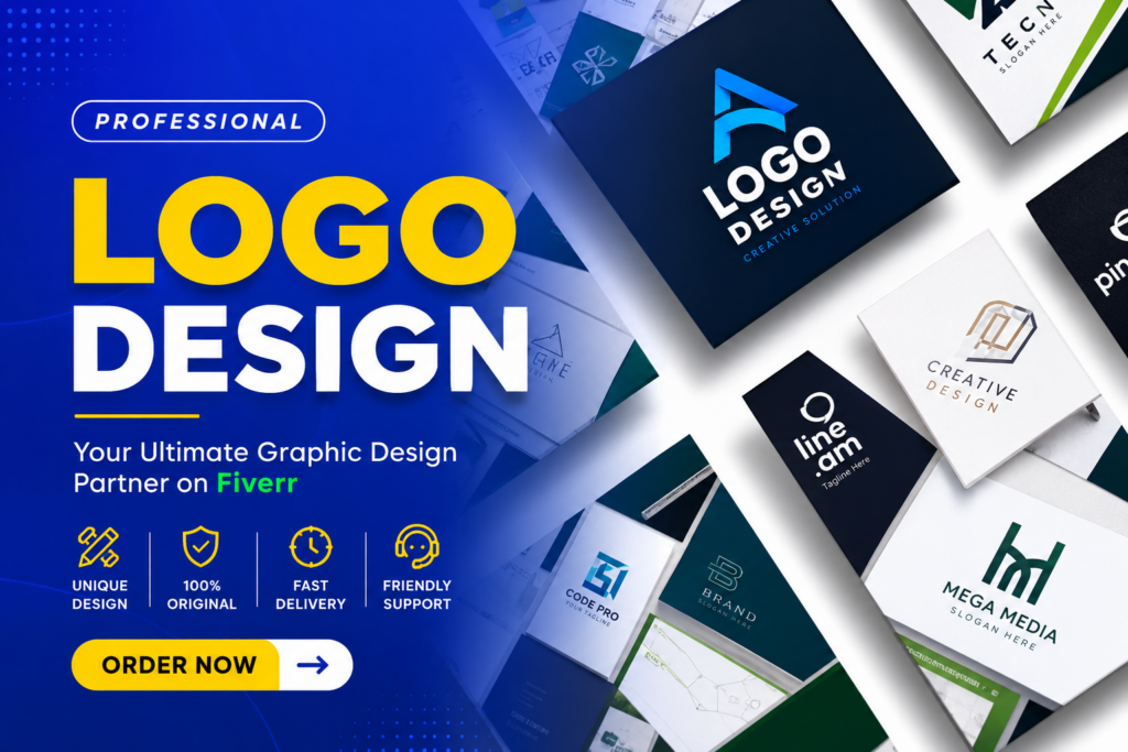 Je vais créer votre logo professionnel + carte de visite - portfolio - 0