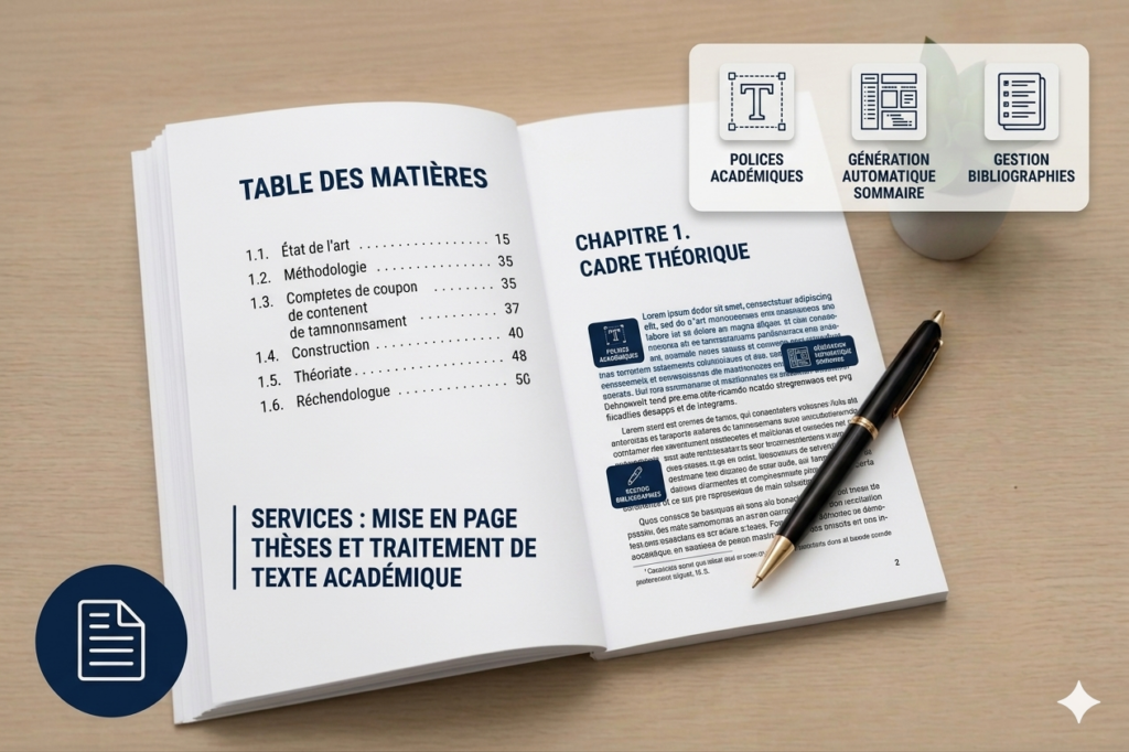 Service de mise en page professionnelle des documents - portfolio - 0