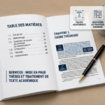 Service de mise en page professionnelle des documents