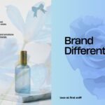 i will design a simple concept for your perfume or brand