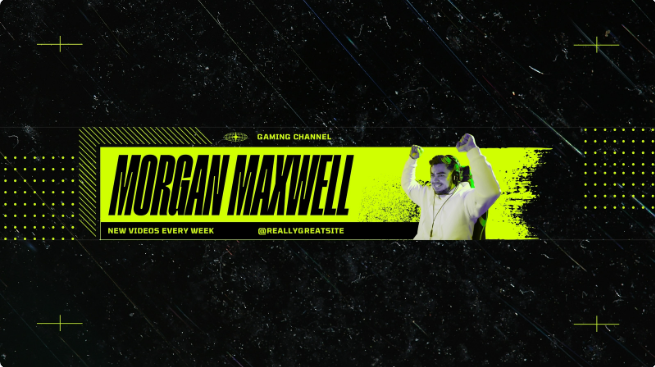 design a professional youtube banner for your channel - portfolio - 1