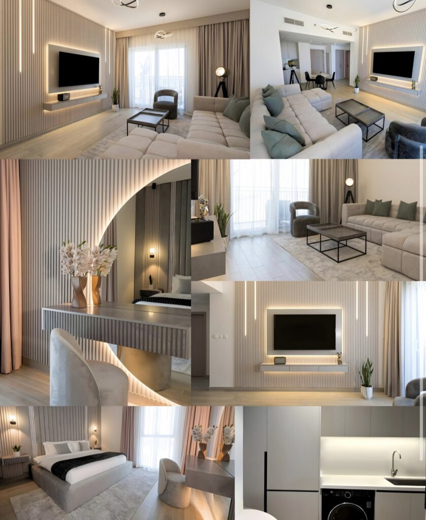 On conçoit, rénove et décore votre intérieur de A à Z. Suivi de chantier inclus. Un seul interlocuteur. Délais et budget respectés. Vous emménagez - portfolio - 0
