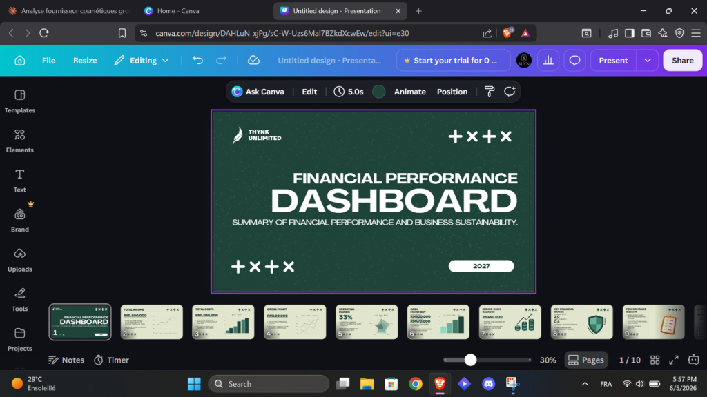 إعداد عروض تقديمية احترافية | تصميم PowerPoint وCanva - VirtuOffice.MENA