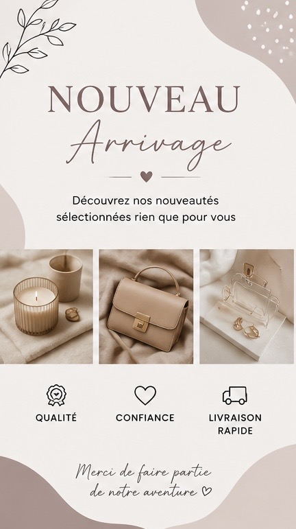 Création de stories Instagram professionnelles et élégantes - portfolio - 1