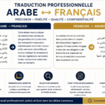 Traduction arabe-français et français-arabe de documents
