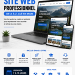 Je vais créer votre site web professionnel sur mesure