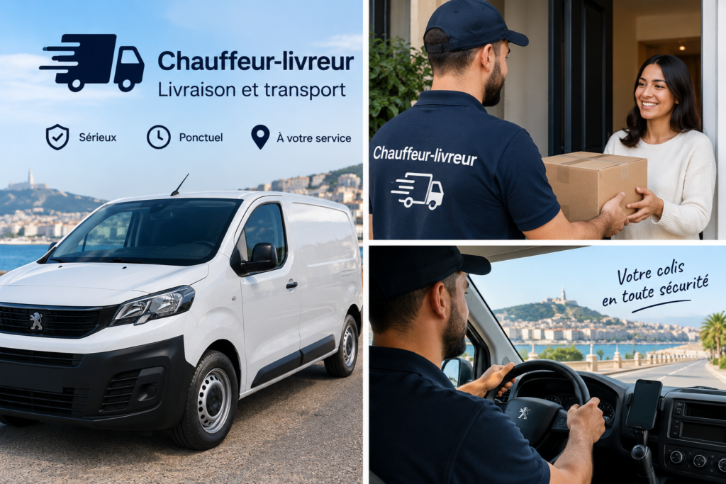 Chauffeur livreur livraison et transport - portfolio - 0