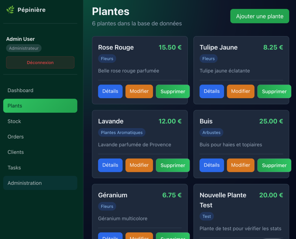 Développement d'application web sur-mesure (React / Node.js) - portfolio - 2