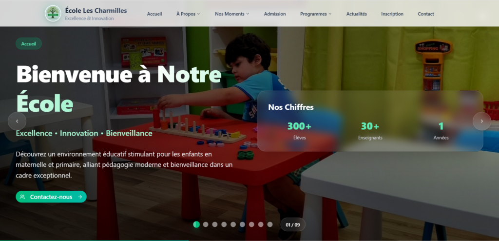 Création de site web professionnel sur mesur - portfolio - 1