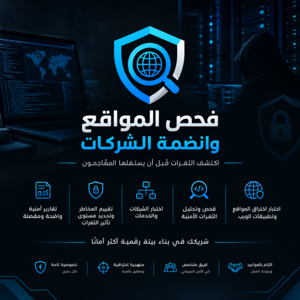 شركة فحص المواقع وانضمة الشركات