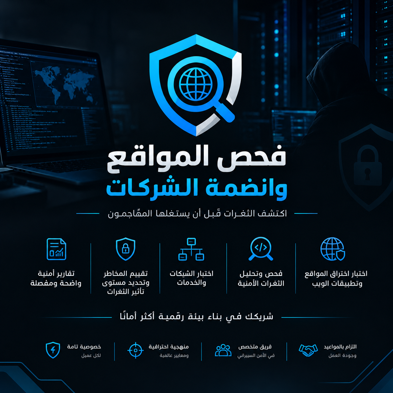 شركة فحص المواقع وانضمة الشركات
...