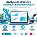 Analyse de données statistiques et bioinformatiques
