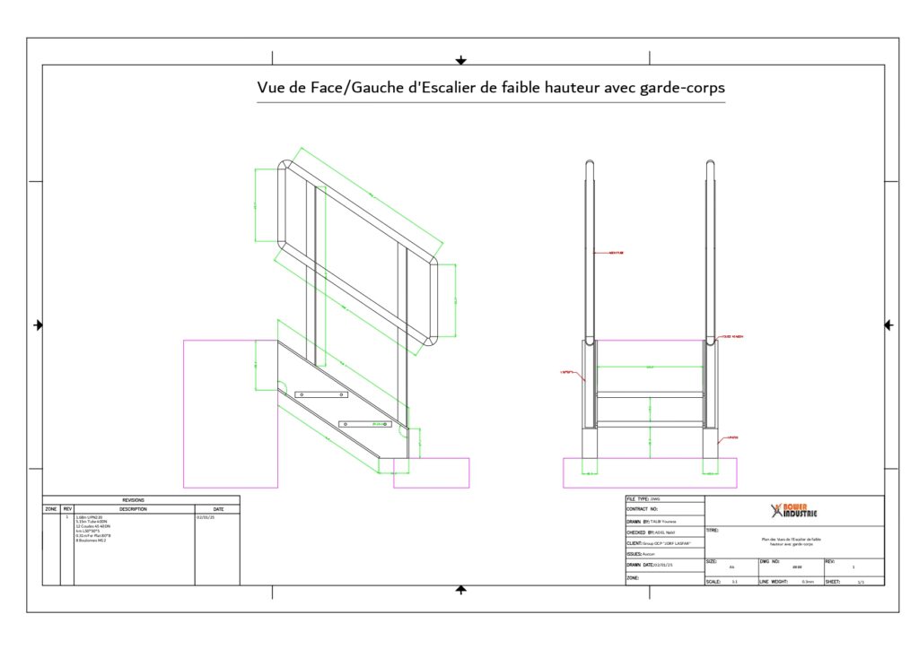 Plan 2D ou isométrique — livraison rapide - portfolio - 1
