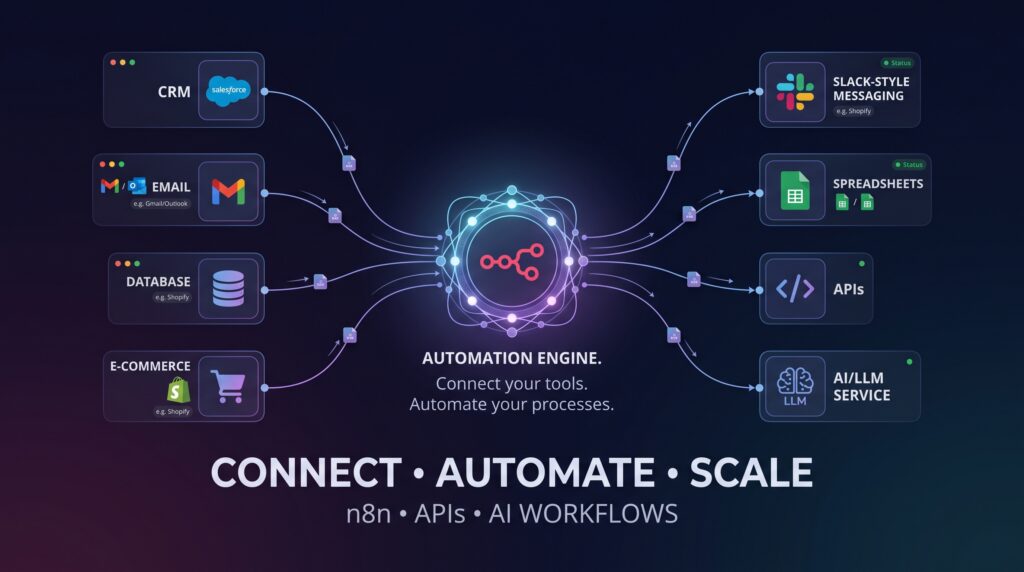 Je vais automatiser vos processus avec n8n et l'intelligence artificielle - معرض الأعمال - 2