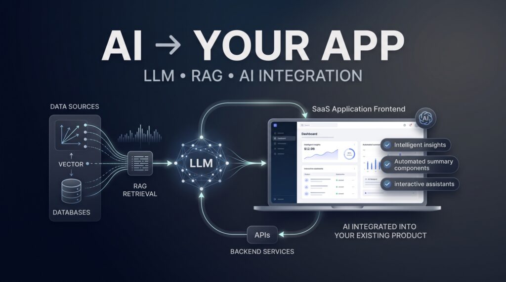 Je vais intégrer une solution IA ou un LLM dans votre application