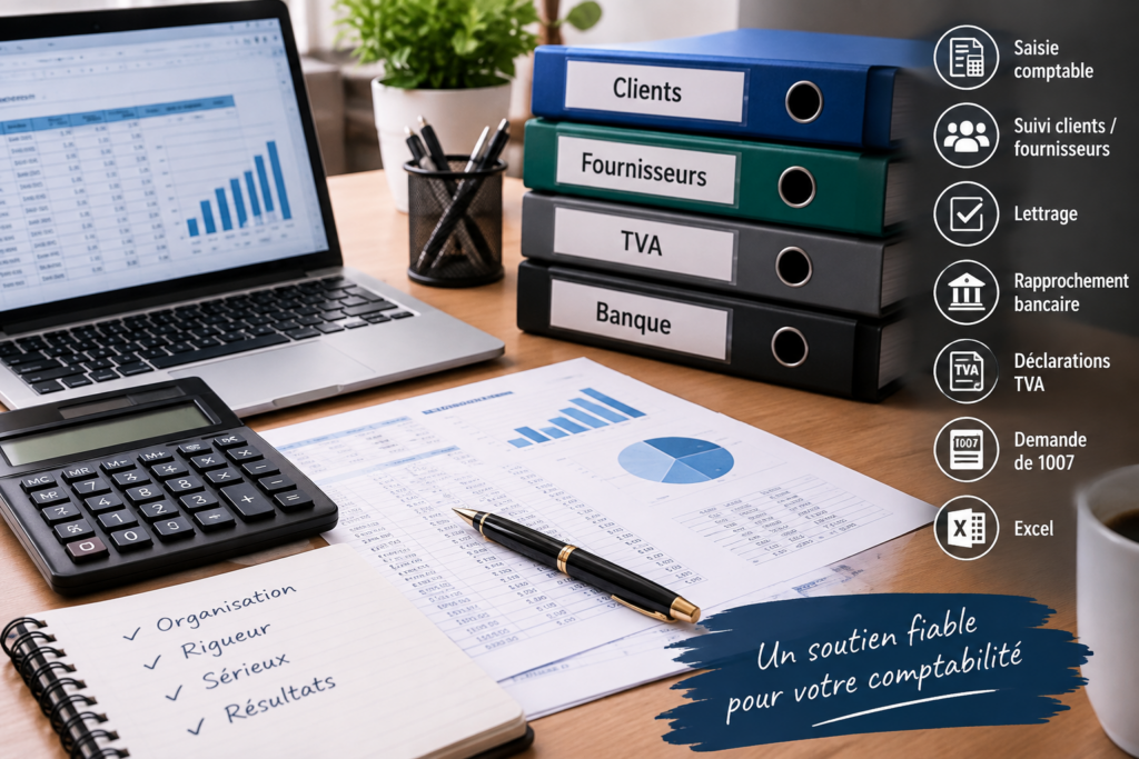 Saisie comptable et suivi comptable