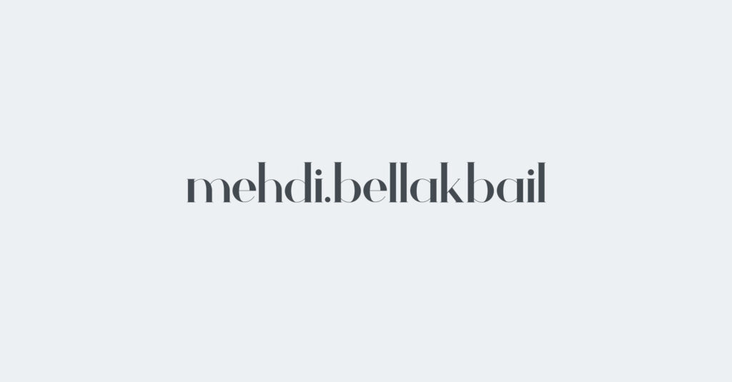 MEHDI BELLAKBAIL - cover