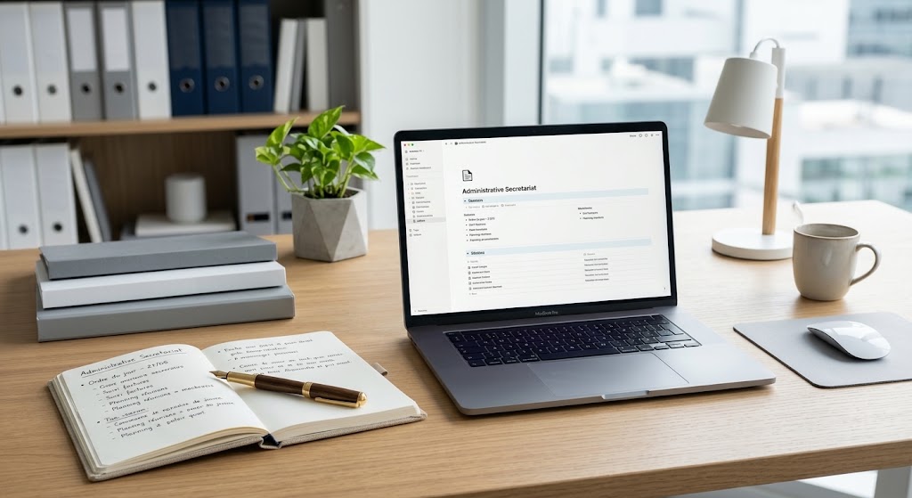 Je vais assurer vos travaux de secrétariat et gestion administrative