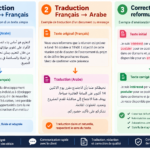 Traduction Arabe ↔ Français rapide et soignée