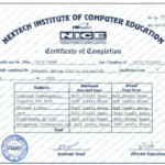 computer certificate
